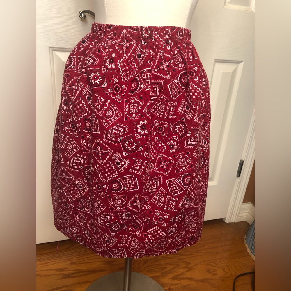 Bandana Skirt (Handmade)